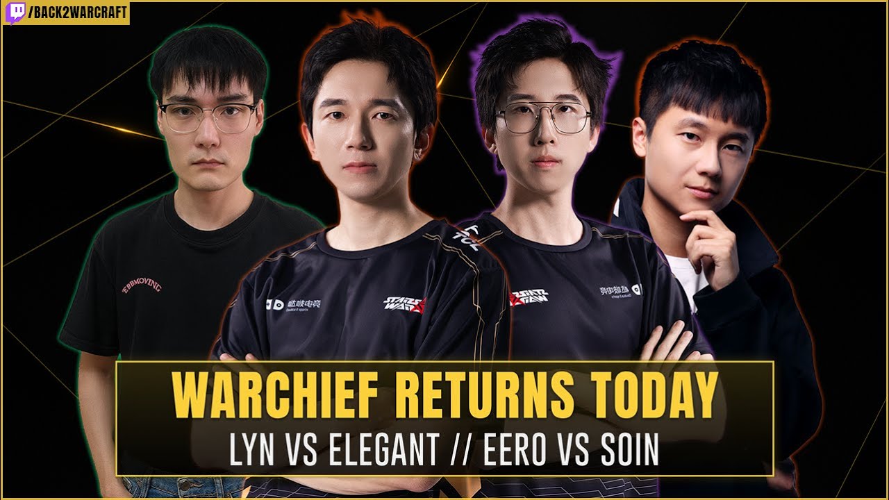 WARCHIEF RETURNS TODAY ⚔️ Lyn vs EleGaNt / eer0 vs Soin / Sok vs FoCuS 🏆$32,000 Super League