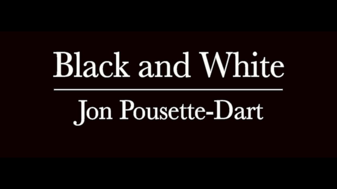 Black and White - Jon Pousette-Dart