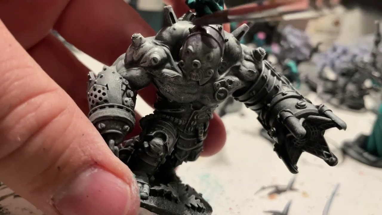 Speed painting Cephalyx Hive Mind Cadre