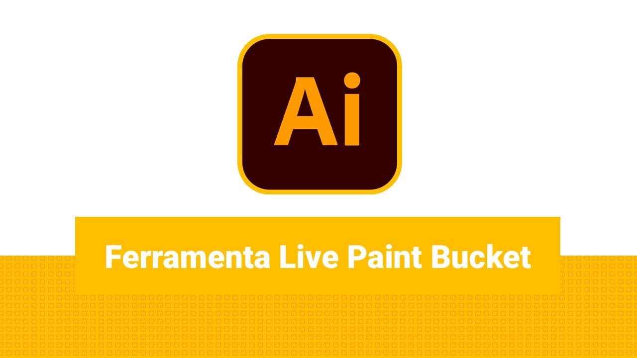 Como usar o Live Paint Bucket no Adobe Illustrator