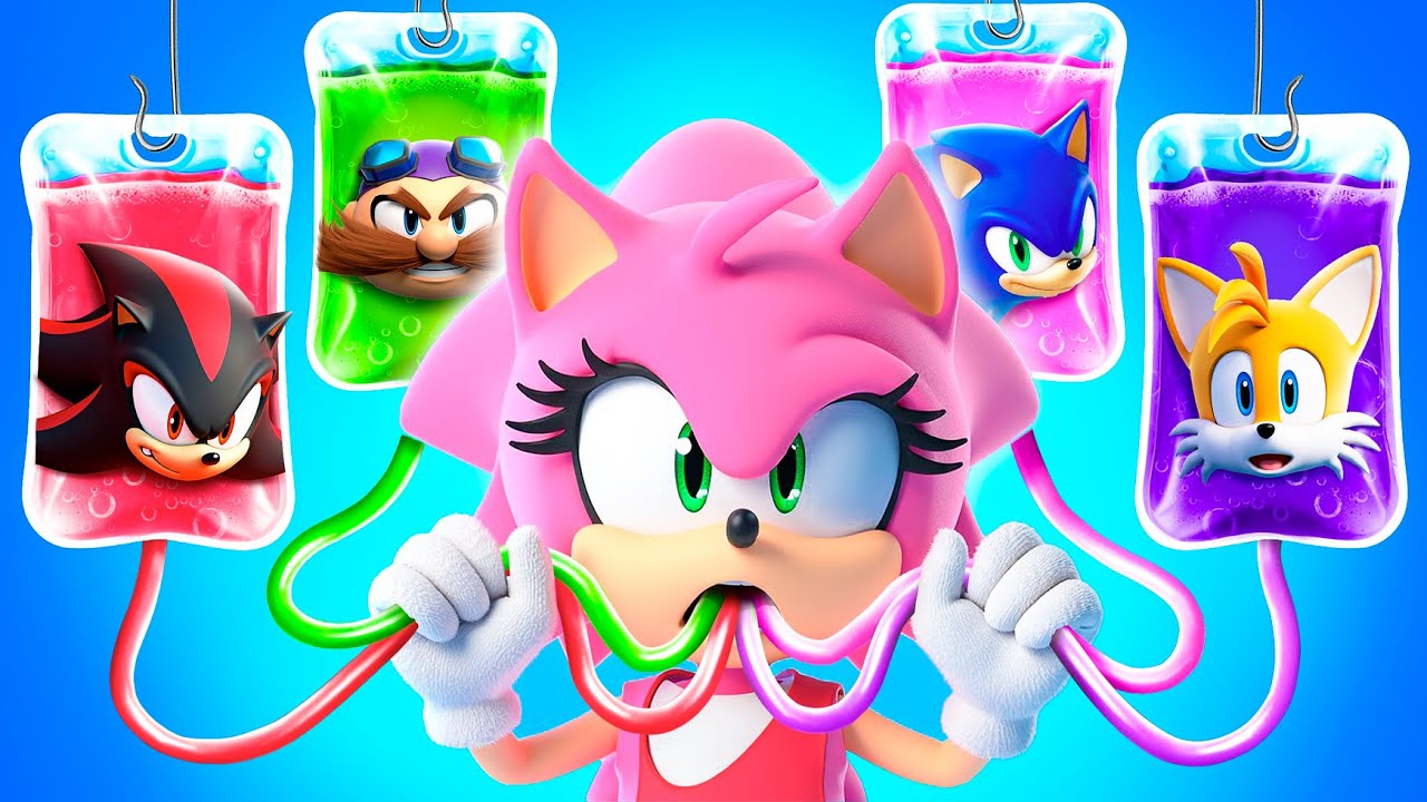 From Nerd To Beauty Amy Rose / Extreme Superhero Makeover! /Sonic the Hedgehog 3