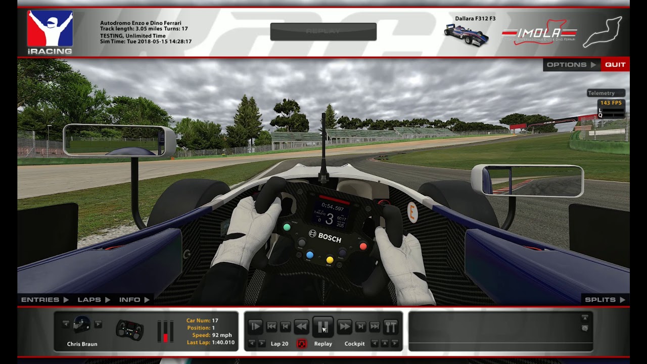 Imola F3 Hot Lap