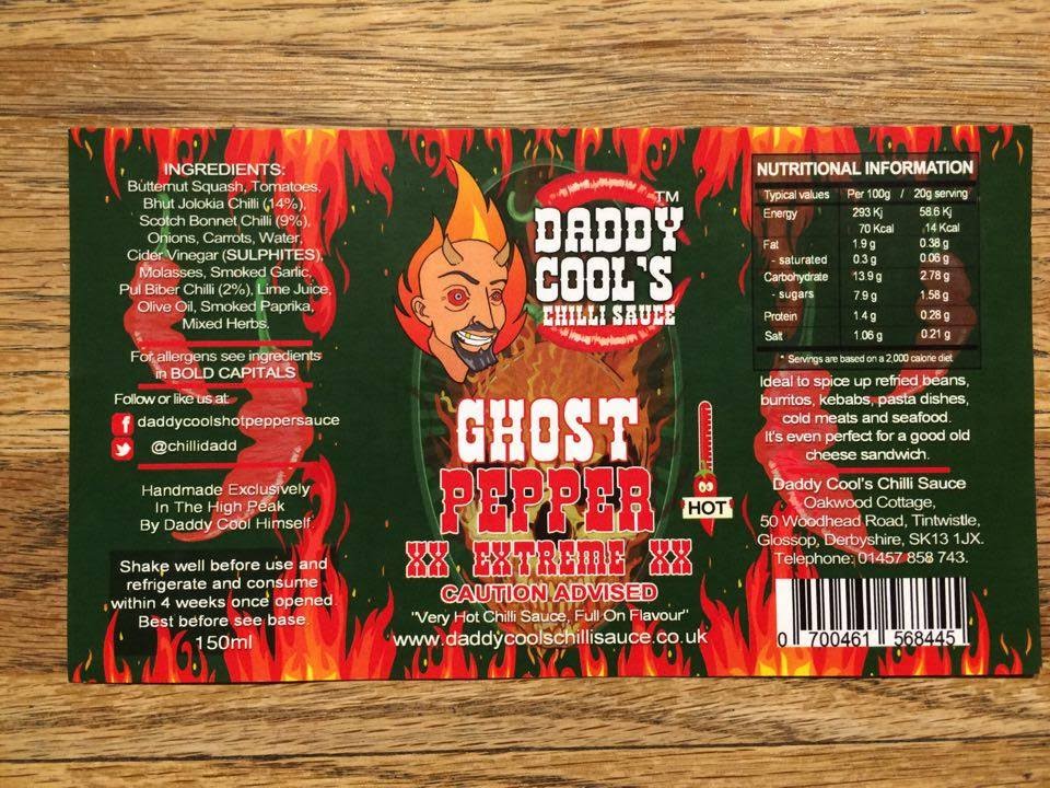 Daddy Cool's Ghost Pepper XXX Extreme XXX Hot Sauce Review!