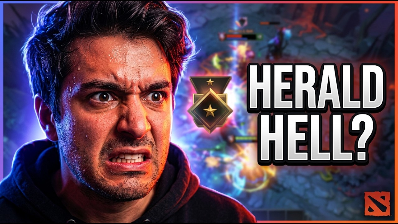 Is this why I pay my internet bill? Painfull Dota 2 Heral Ranked Reality