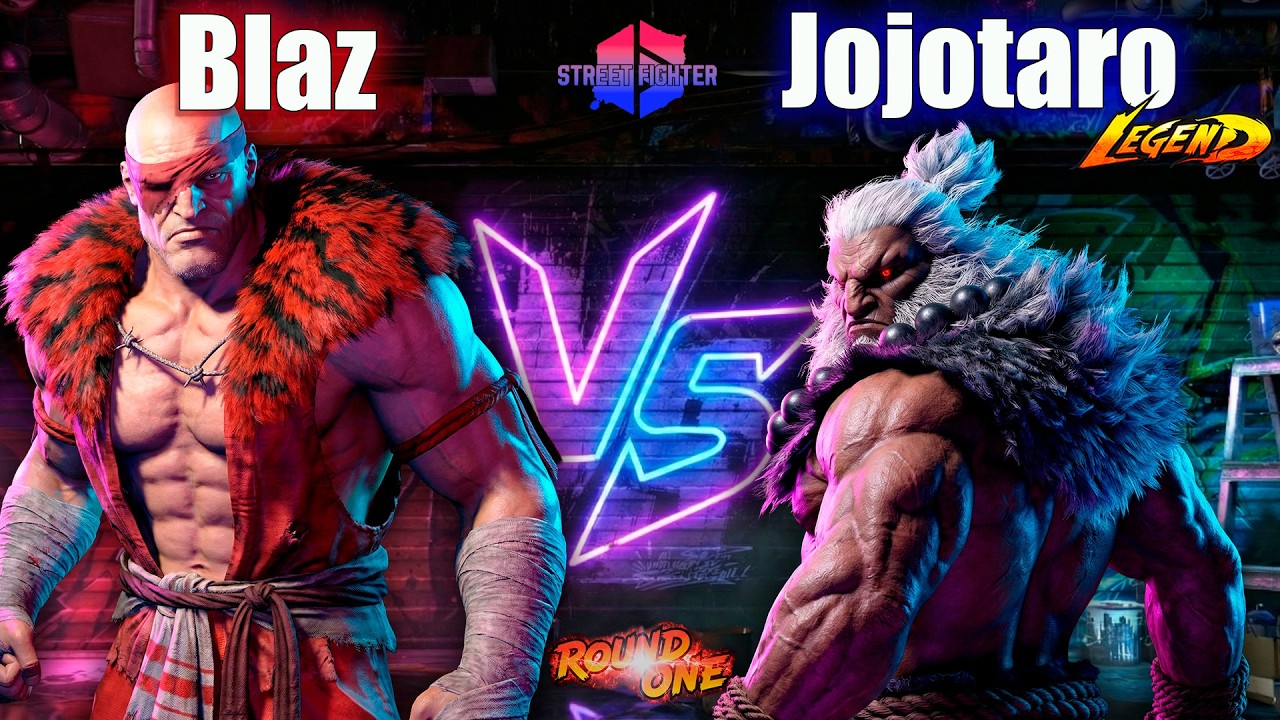 Blaz (Sagat) vs Jojotaro (Akuma) ▰ King of Muay Thai vs The Demon! | SF6