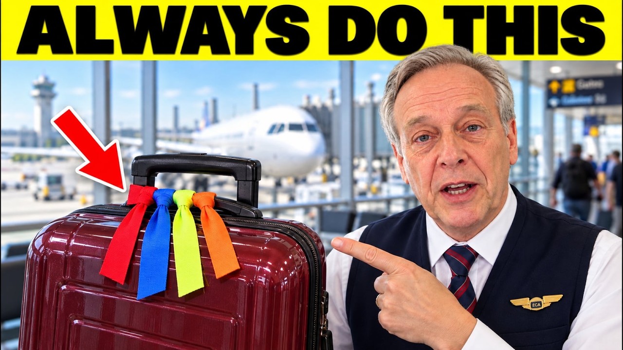 A Flight Attendant Showed Me This Luggage Trick | Now I Use It Every Trip!
