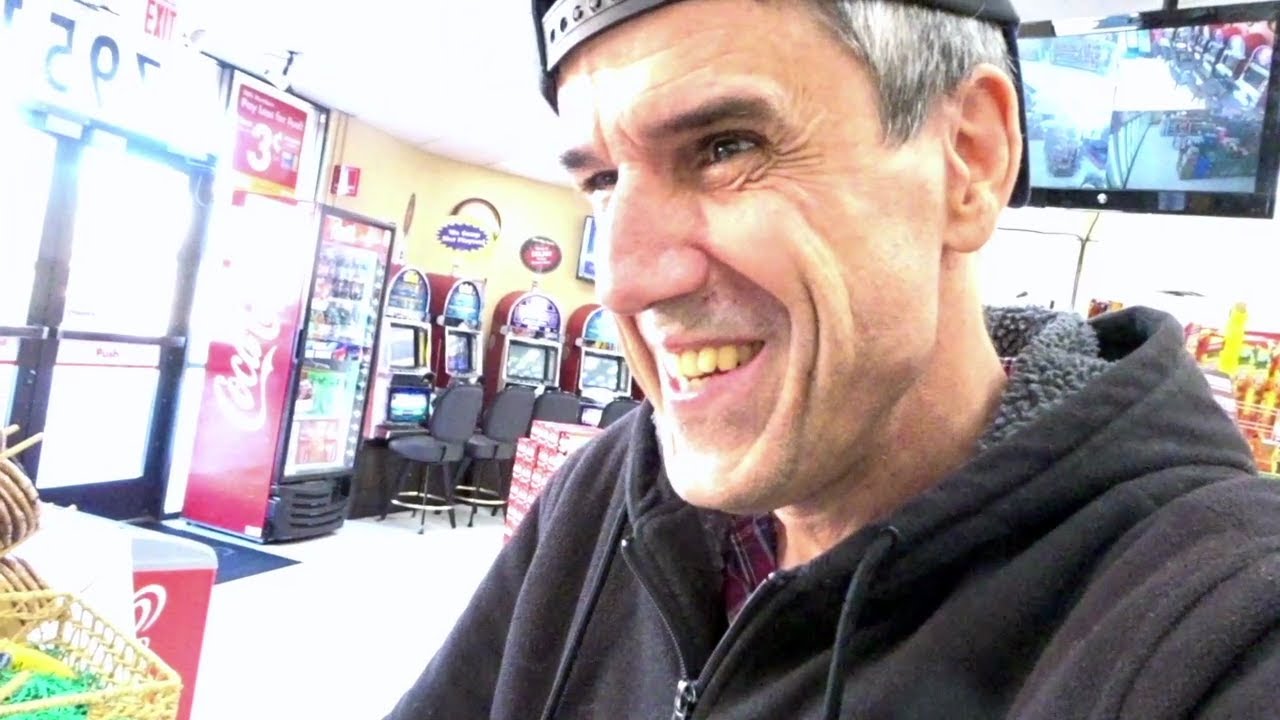 Terry Davis Flirts With The Cashier At The Convenience Store