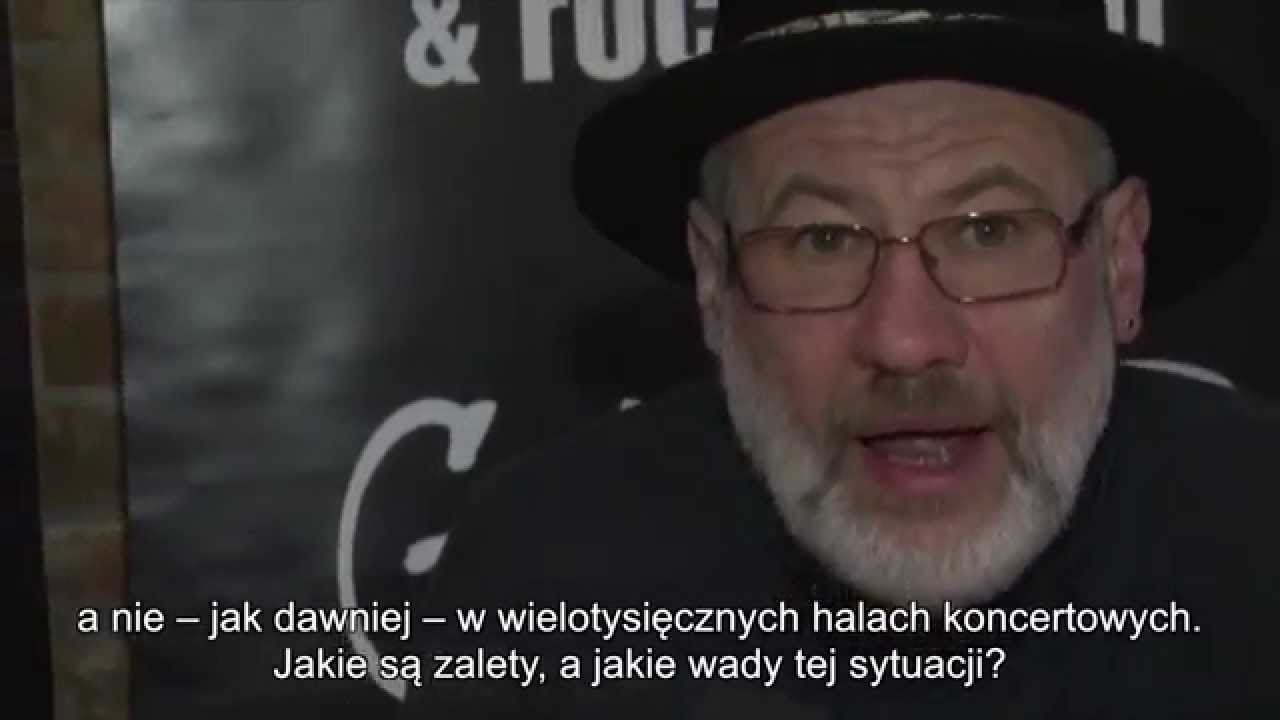 Fish dał koncert w Poznaniu - wywiad