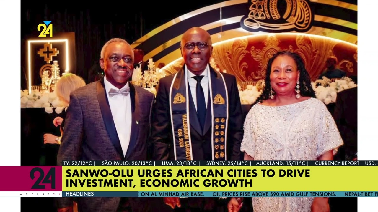 Sanwo-Olu Urges African Cities to Drive Investment, Economic Growth