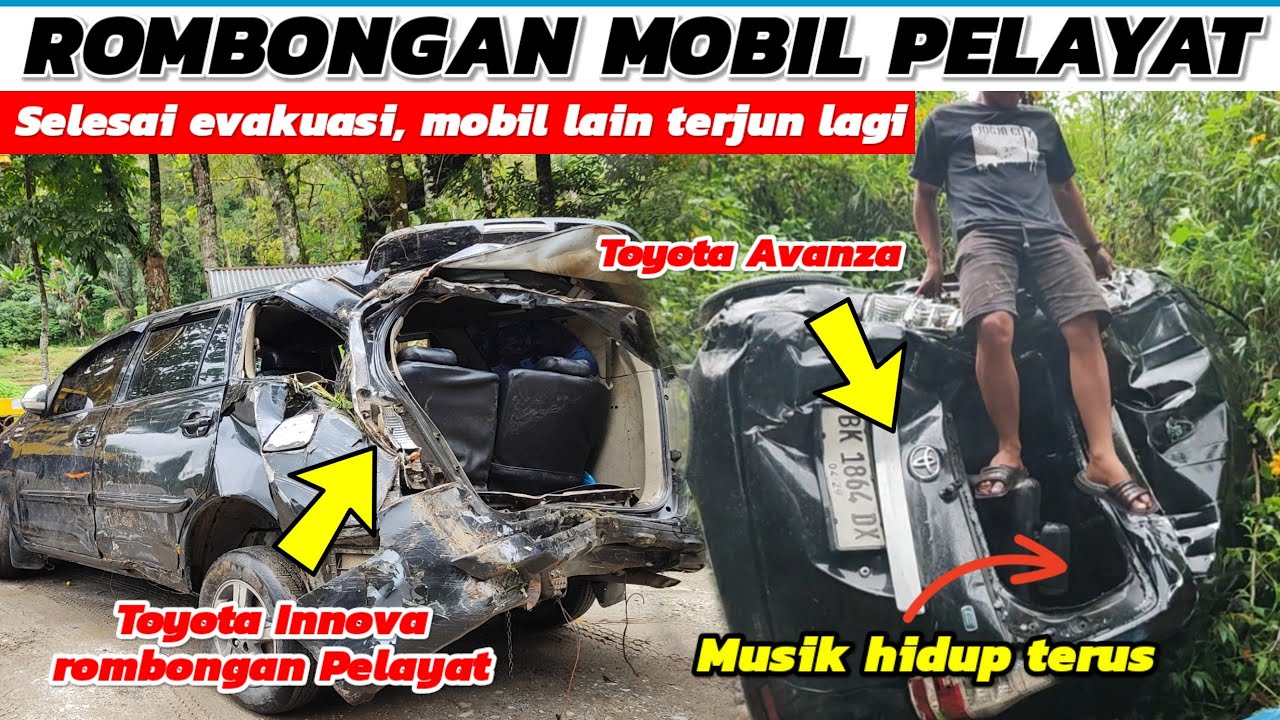 AKAN MENGHADIRI ACARA PEMAKAMAN, ROMBONGAN PELAYAT TERJUN KE JURANG DAN KEMUDIAN ⁉️😨