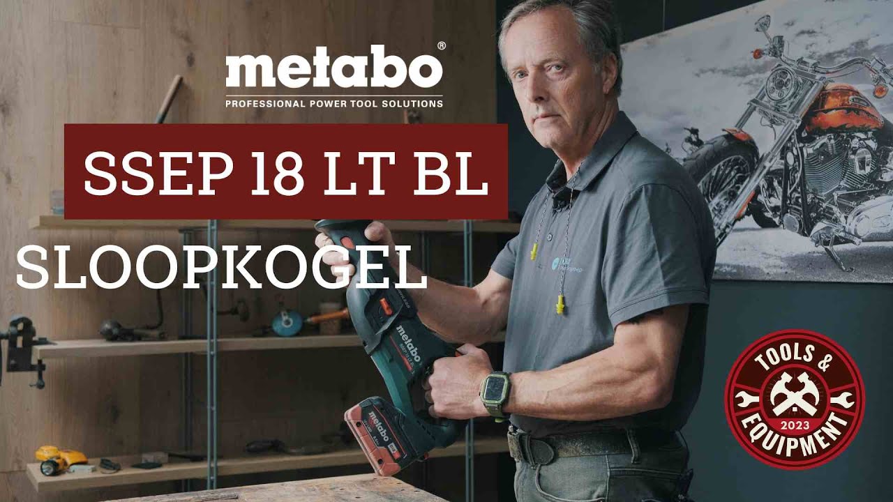 Metabo SSEP 18 LT BL test - Behoorlijke sloper