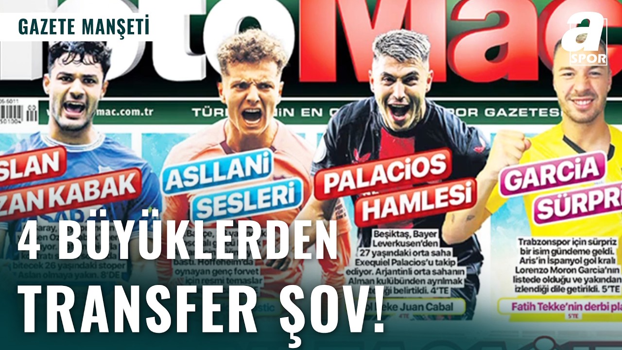 4 B&uuml;y&uuml;klerden Transfer Atağı: Ozan Kabak | Fisnik Asllani | Exequiel Palacios | Lorenzo Garcia