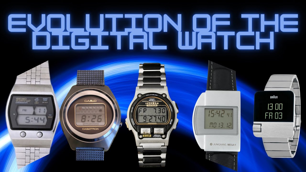RETRO DIGITAL WATCHES - History of 