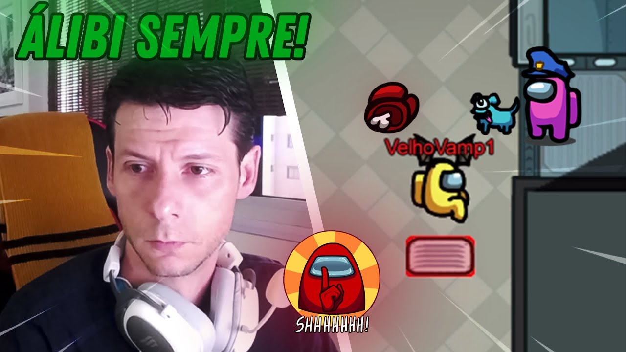 VELHOVAMP DA AULA DE COMO PEGAR ALIBI DE IMPOSTOR NO AMONG US!!