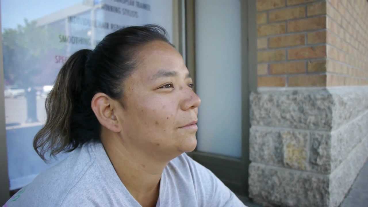 Brenda lost her job, couldn't get on social services, then lost her apartment.