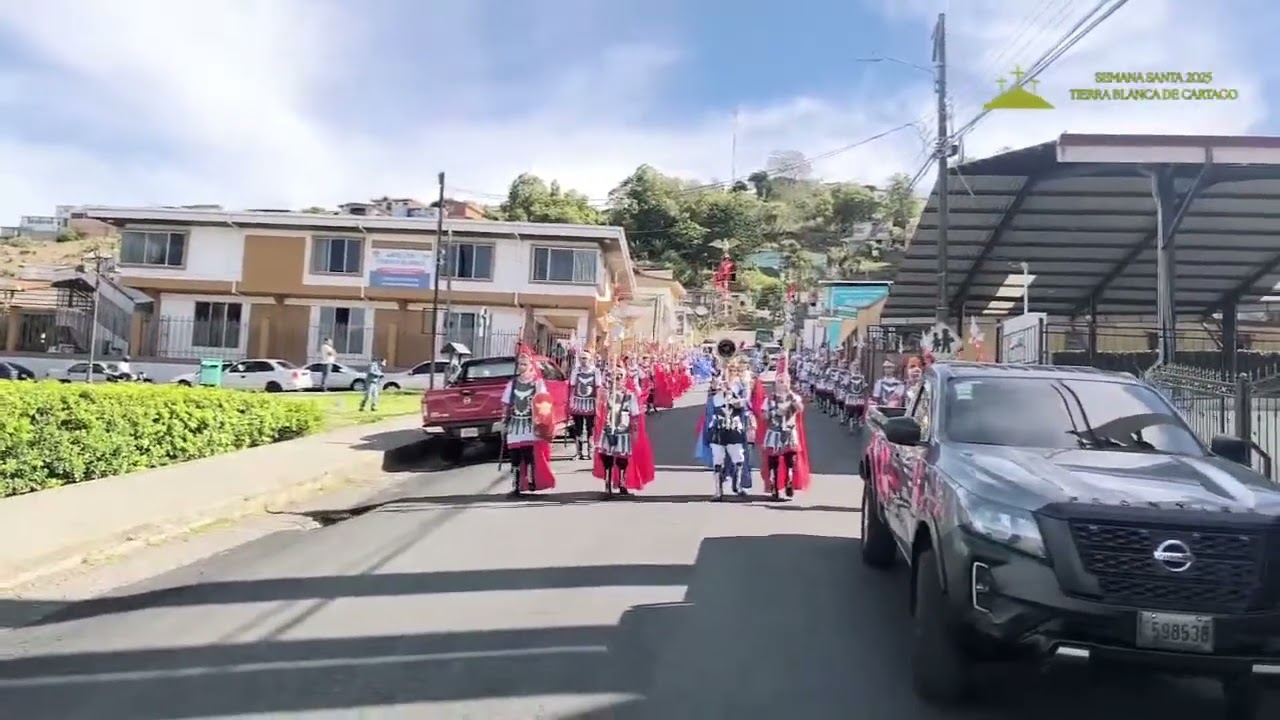 Viernes Santo Tierra Blanca Cartago Procesión del Santo Encuentro