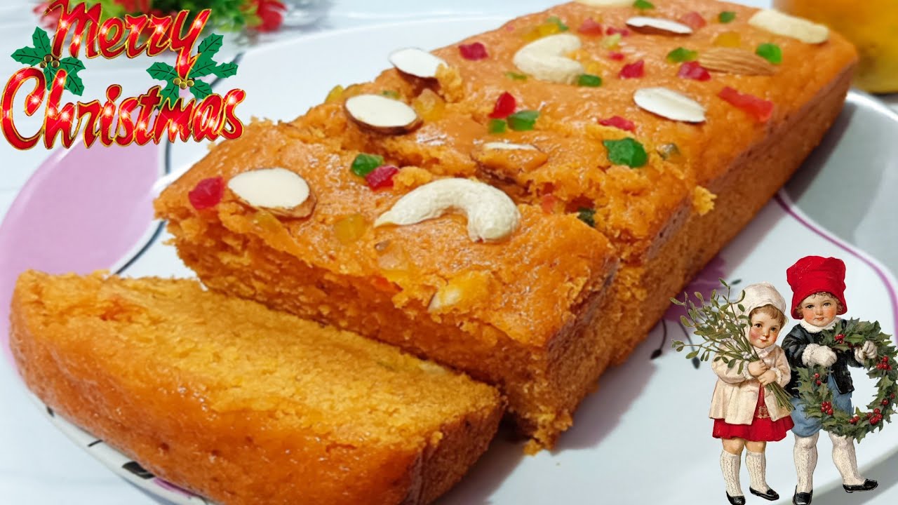 CHRISTMAS SPECIAL CAKE Recipe |CHRISTMAS SPECIAL ORANGE CAKE Recipe | 