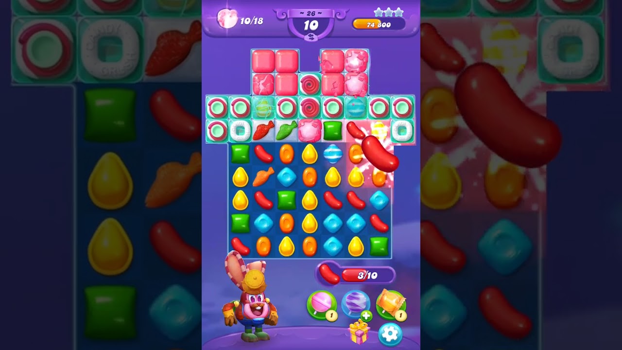 Candy Crush Friends Holiday Calendar Level 26 WIN 🎁 Easy Walkthrough & Tips