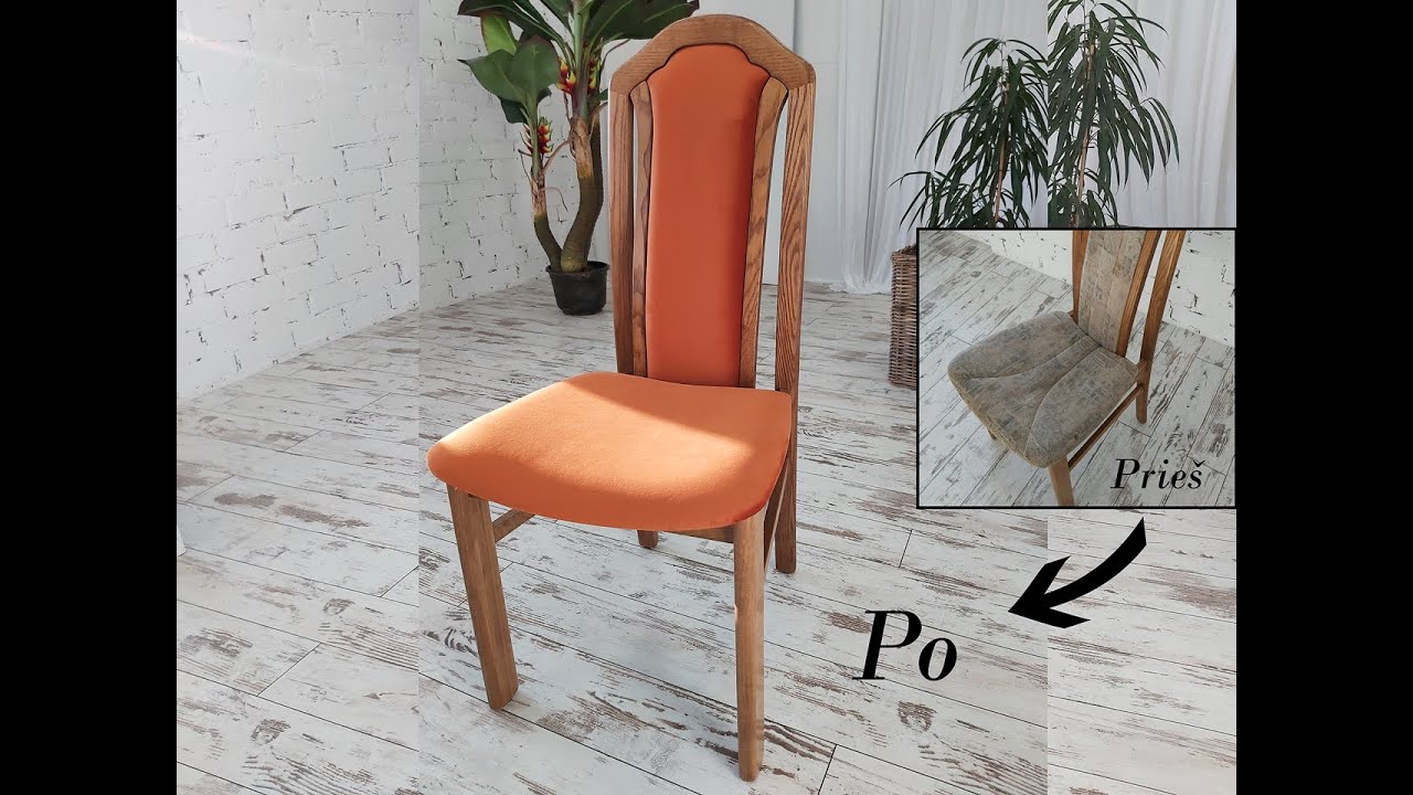 Kėdės restauracija . Chair Upholstery