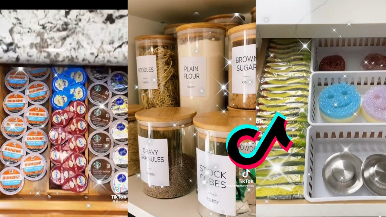restock and organizing tiktok compilation 🍒🍓