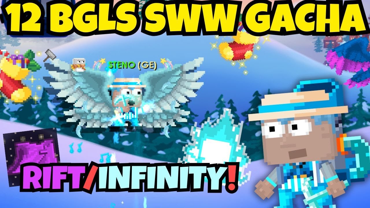12 BGLS SWW GACHA + СОВЕТЫ ДЛЯ ПРОФЕССИОНАЛЬНОЙ ПРИБЫЛИ В БИНГО!! 🎄 | GrowTopia WinterFest 2025