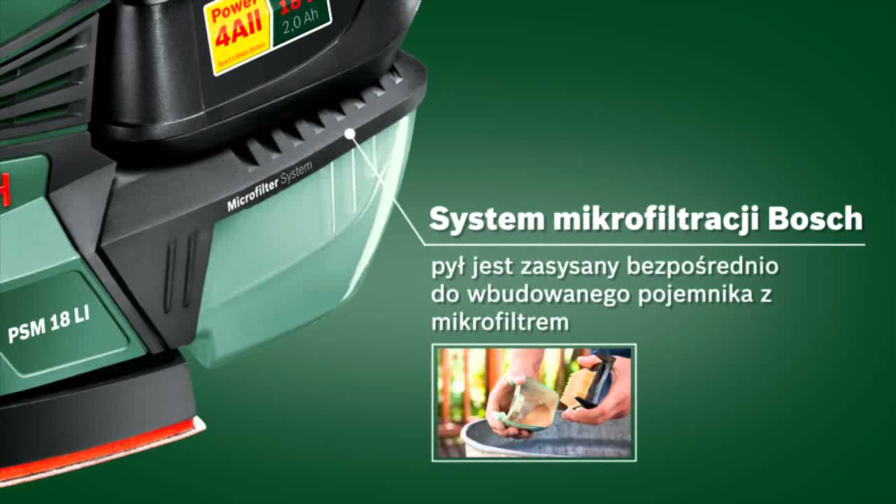 System narzędzi Bosch 18 V