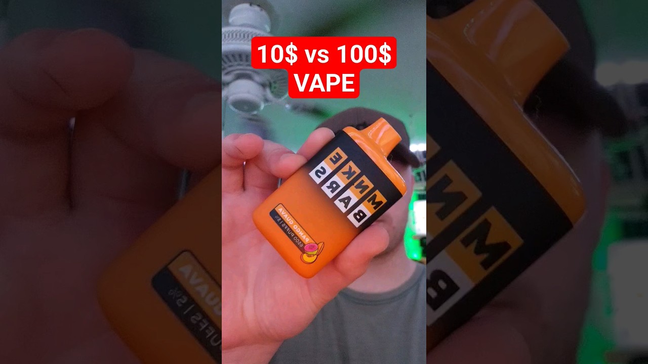 10$ Vs 100$ VAPE !!