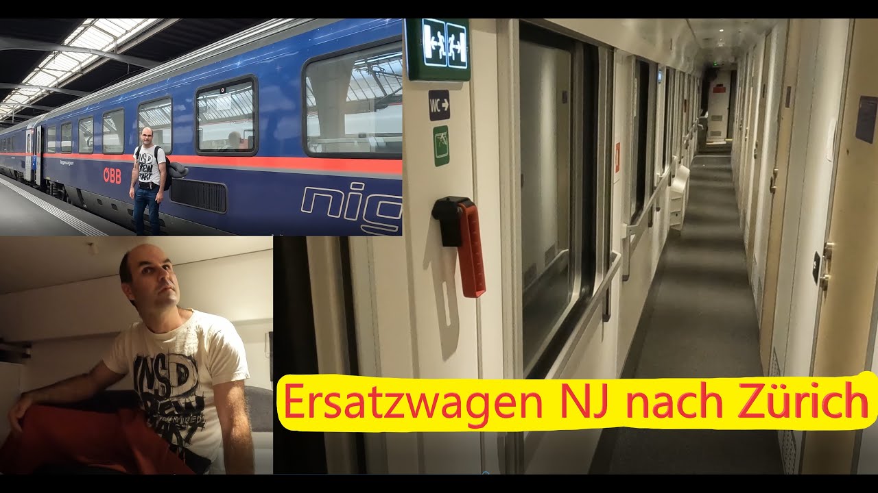 Ersatzwagen/Nightjet nach Zürich
