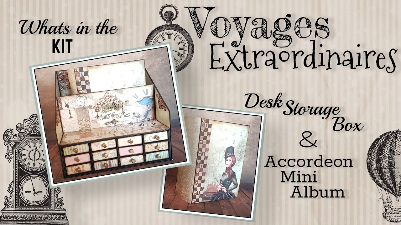 sold out ....whats in the kit  Desk Storage Box plus  a verry active Mini Album