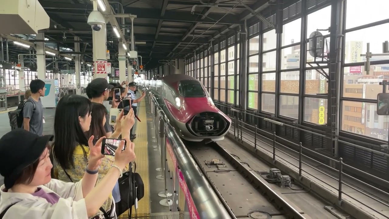 JR東日本　E5系+E6系　盛岡駅連結