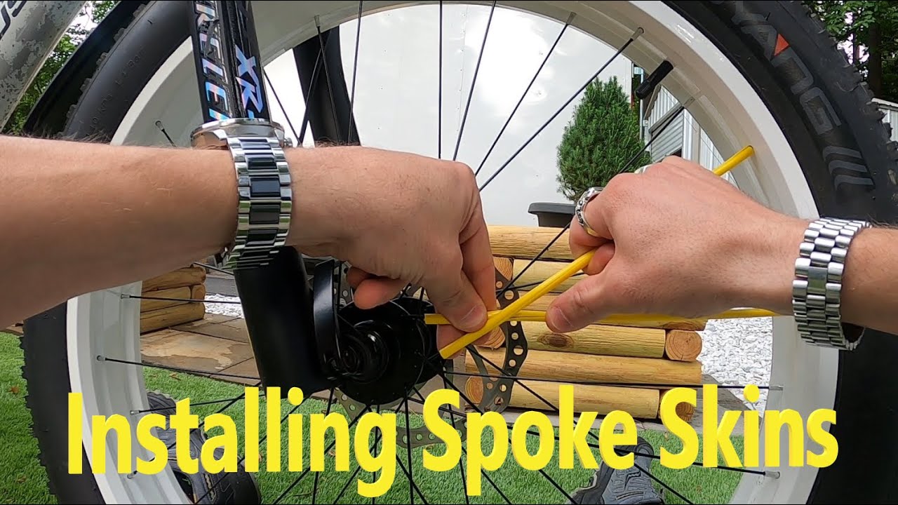 Установка спиц на электровелосипед