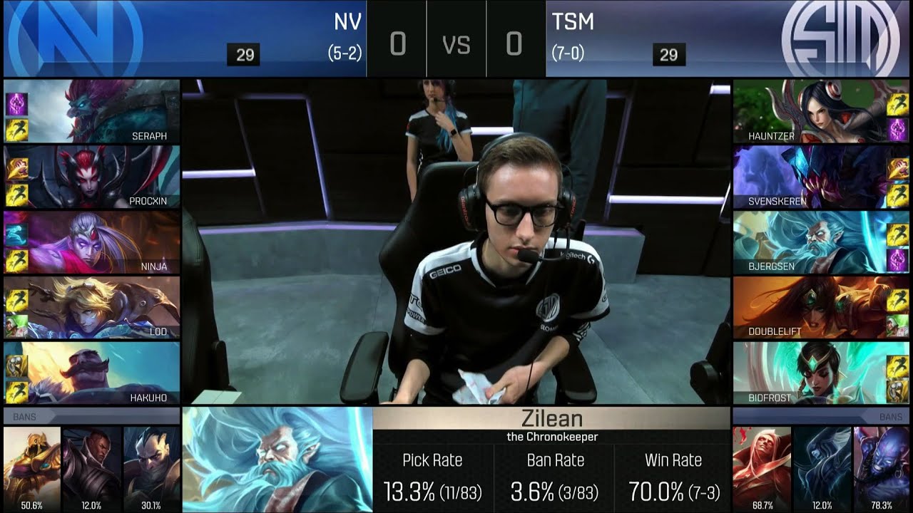 TSM vs NV All Games - S6 NA LCS Summer 2016 W4D3