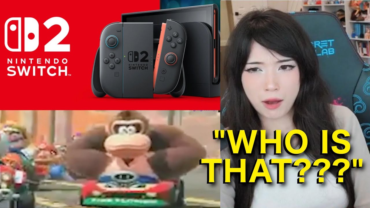 Реакция Эмиру на видео Switch 2 от videogamedunkey