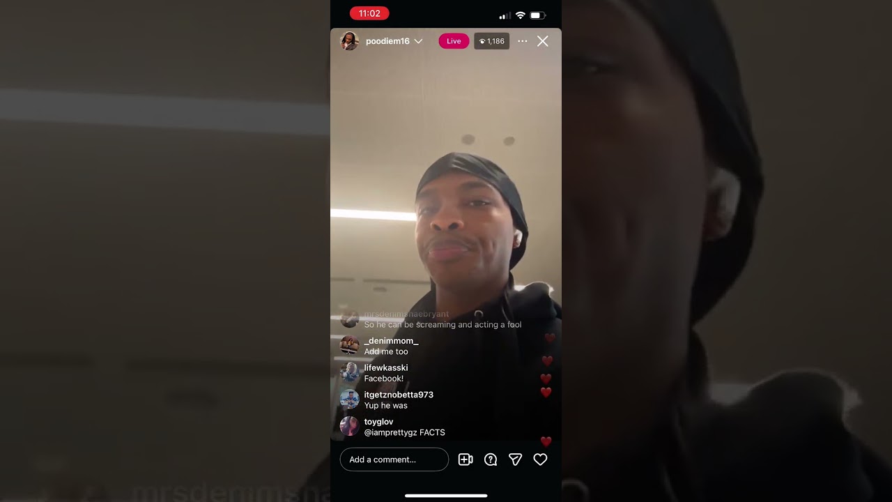 Poodie Tang and Isaiah Live