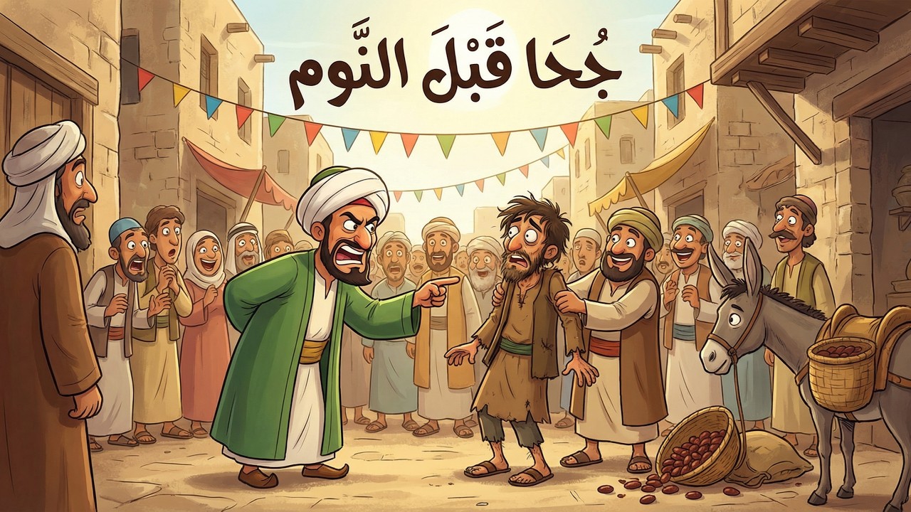 جحا والفانوس السحري… فركه الجميع ولم يخرج جني!