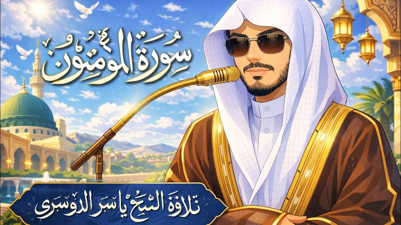 SURAH AL MOMINOON RECITE BY DR SHEIKH YASSER AL DOSSARI 