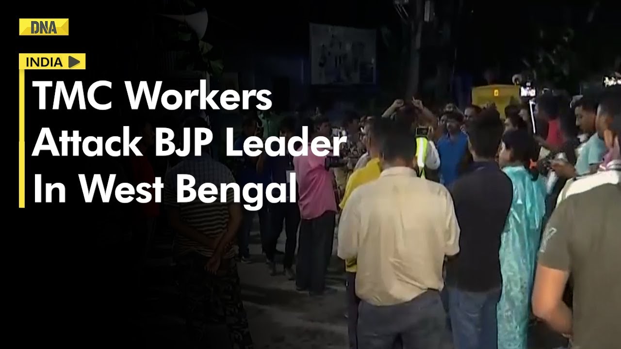 TMC Workers Attack BJP Leader Ajoy Roy Over His Visit To Counting Centre In West Bengal