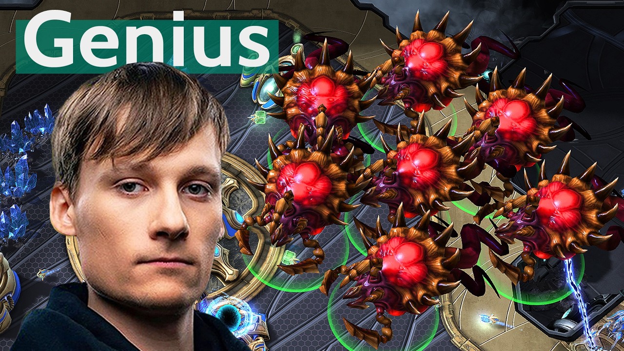 Serral's BLIND 200 IQ Sky Toss Counter! StarCraft 2