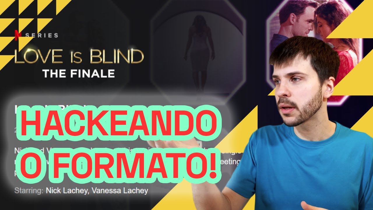 Hackeando formatos - Love Is Blind! Análise Técnica de Casamento às Cegas Reality Show Netflix