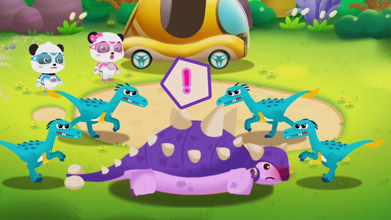 Join the Dinosaur Rescue Team: Explore, Help & Revive Dinosaurs! 🦖🚀 | BabyBus Gameplay