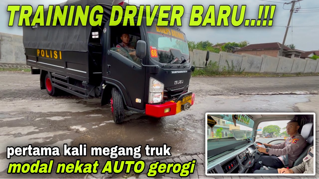 TRAINING DRIVER BARU‼️ PERTAMA KALI BAWA TRUK LANGSUNG KE JALAN LINTAS JATIM