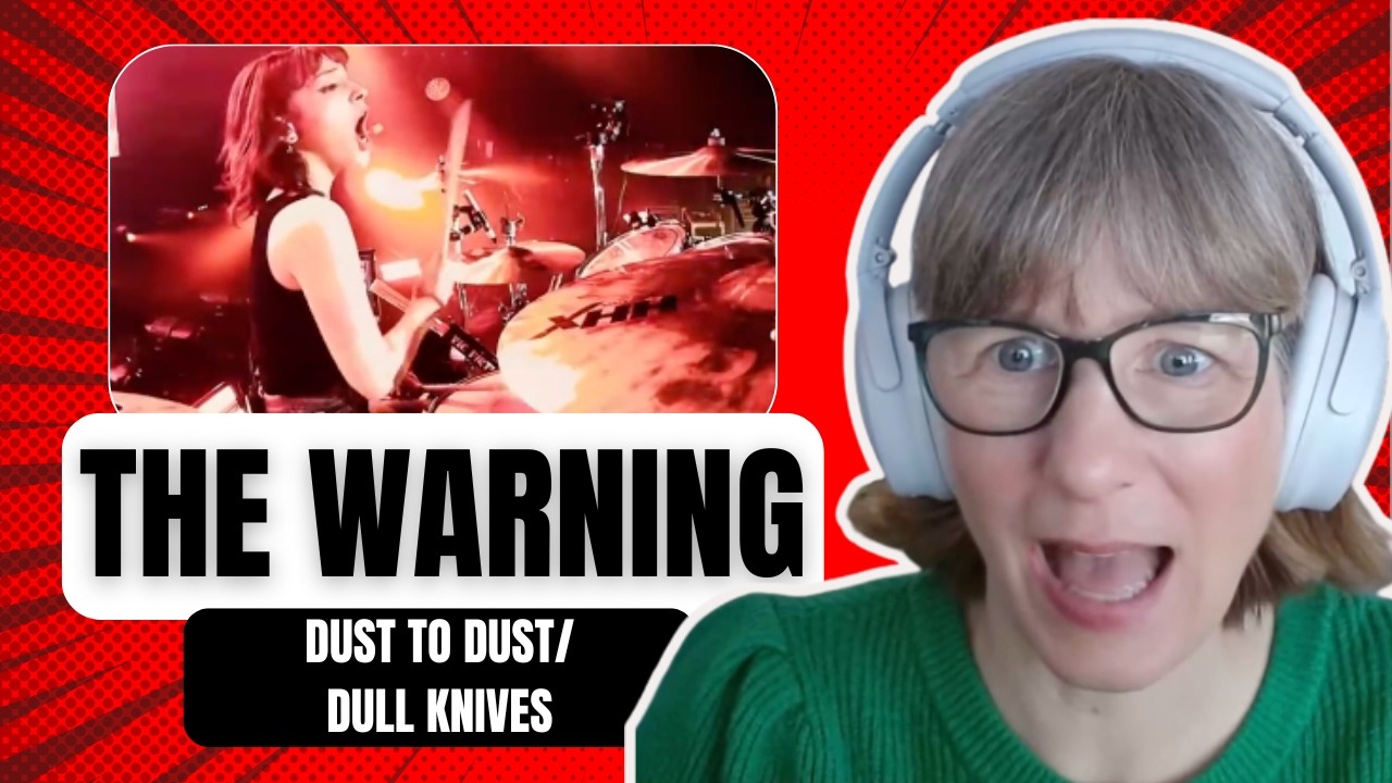 THIS DRUMMER!🔥 The Warning Dust To Dust/Dull Knives - First Time Reaction