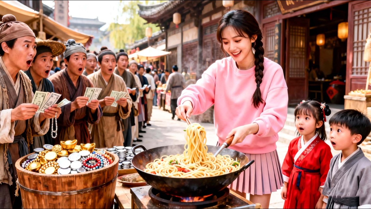A Girl Traveled Through Time Becoming Her Ancestor Stepmother—Modern Cooking Made Her Rich