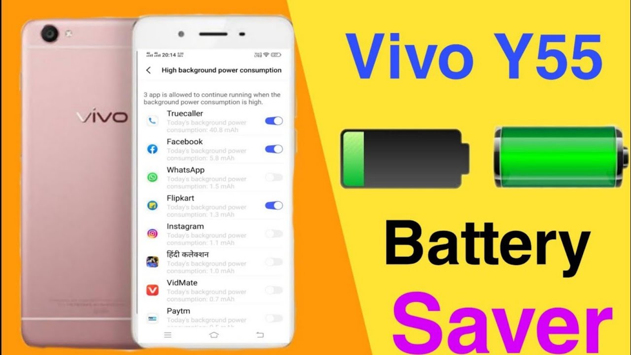 How To Save Battery Power On Vivo Y55 || Technical Vijay