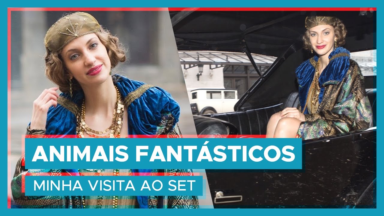 ANIMAIS FANTÁSTICOS | Minha visita ao set e quem é GRINDELWALD?