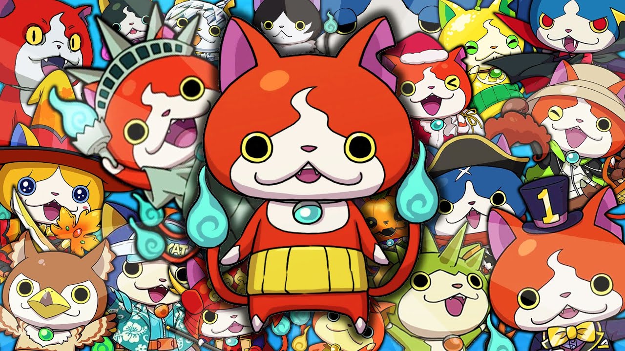 Tous les NYAN de la série YO-KAI WATCH !