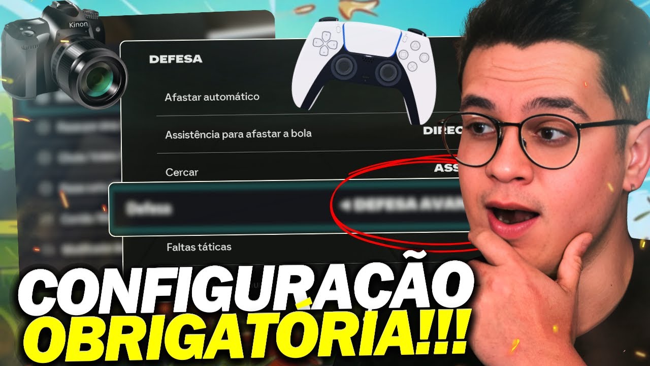 EA FC 26 | 🚨 ESSA CONFIGURAÇÃO MUDA SUA MARCAÇÃO E ATAQUE