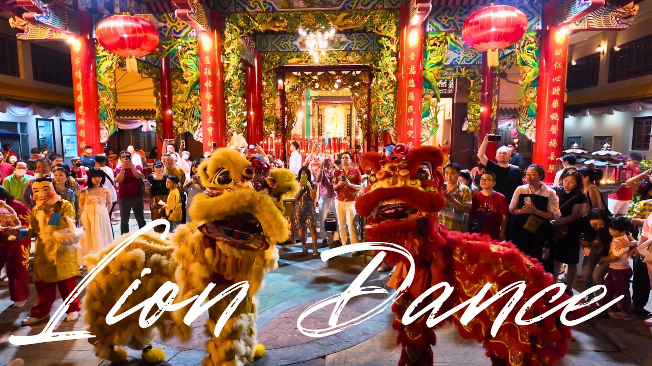 [4K UHD] 🧧 2025 Chinese New Year Dragon Dance & Lion Dance in Bangkok's Chinatown