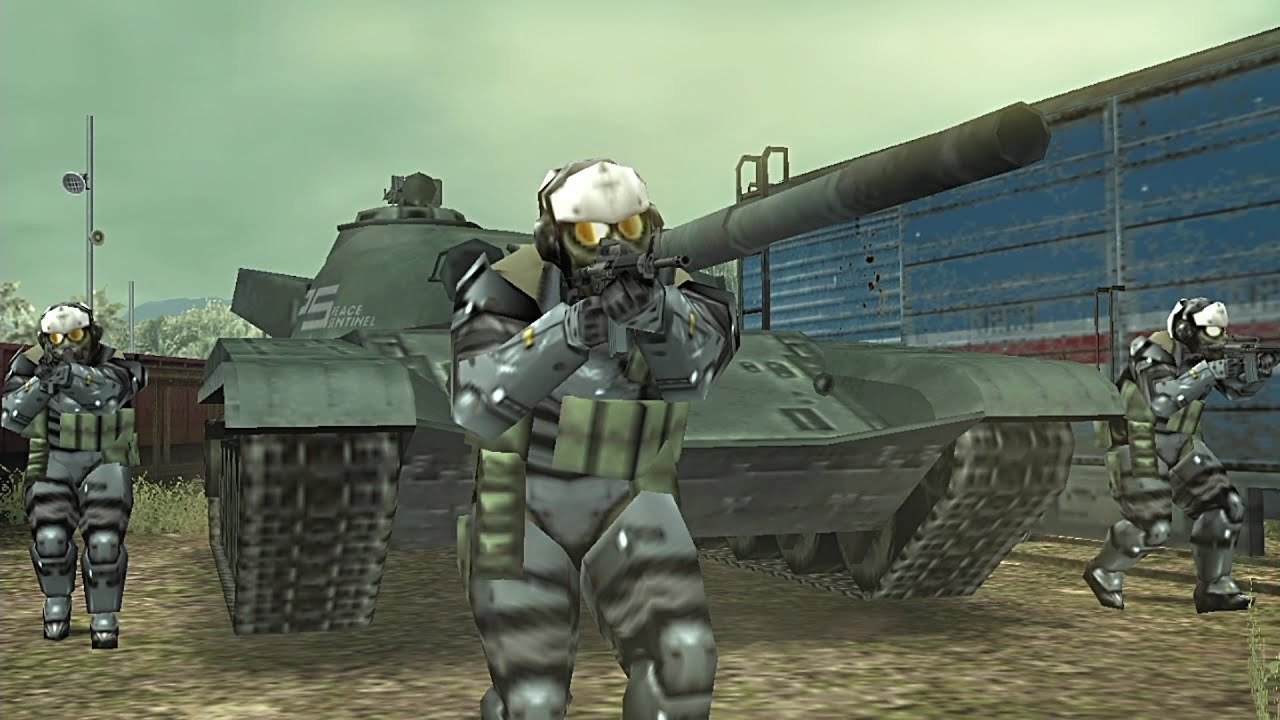 メタルギアソリッド ピースウォーカー HD ミッション07 対戦車戦:T-72U Tank Battle: T-72U