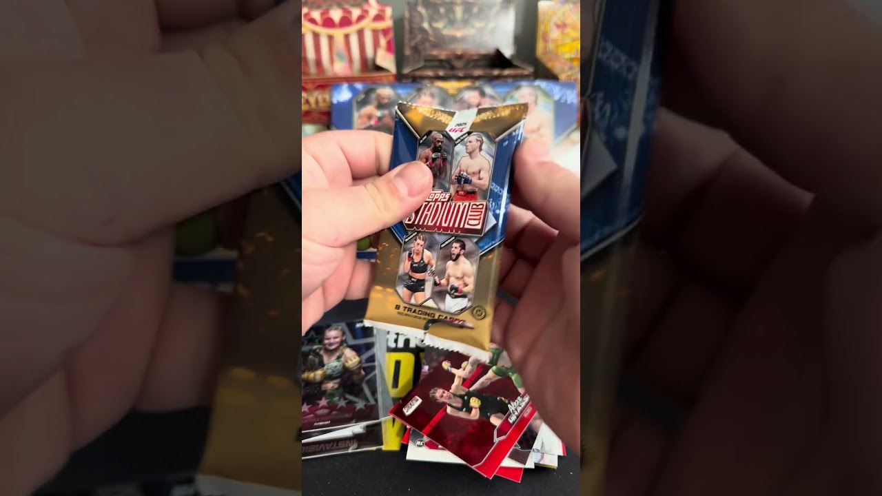 2025 Topps Stadium Club UFC! Box of the week!